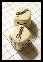 Dice : Dice - My Designs - Misc Sharpie Pair - Aug 2012